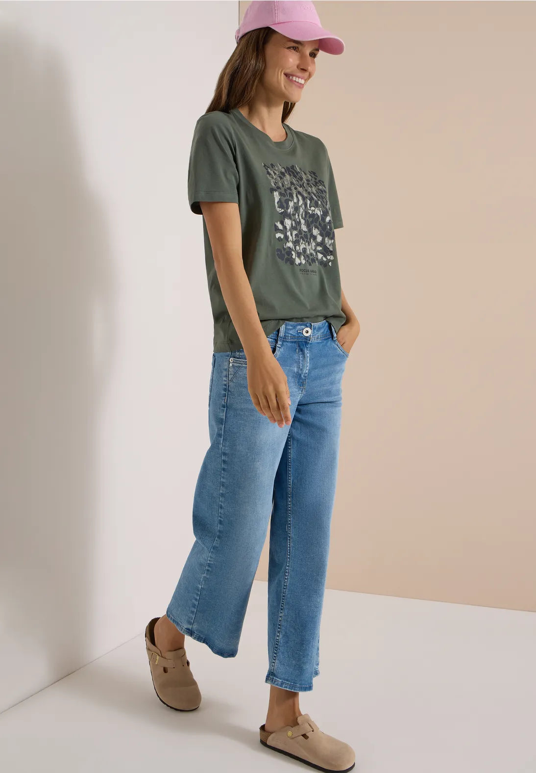 TANITH KHAKI  TOP