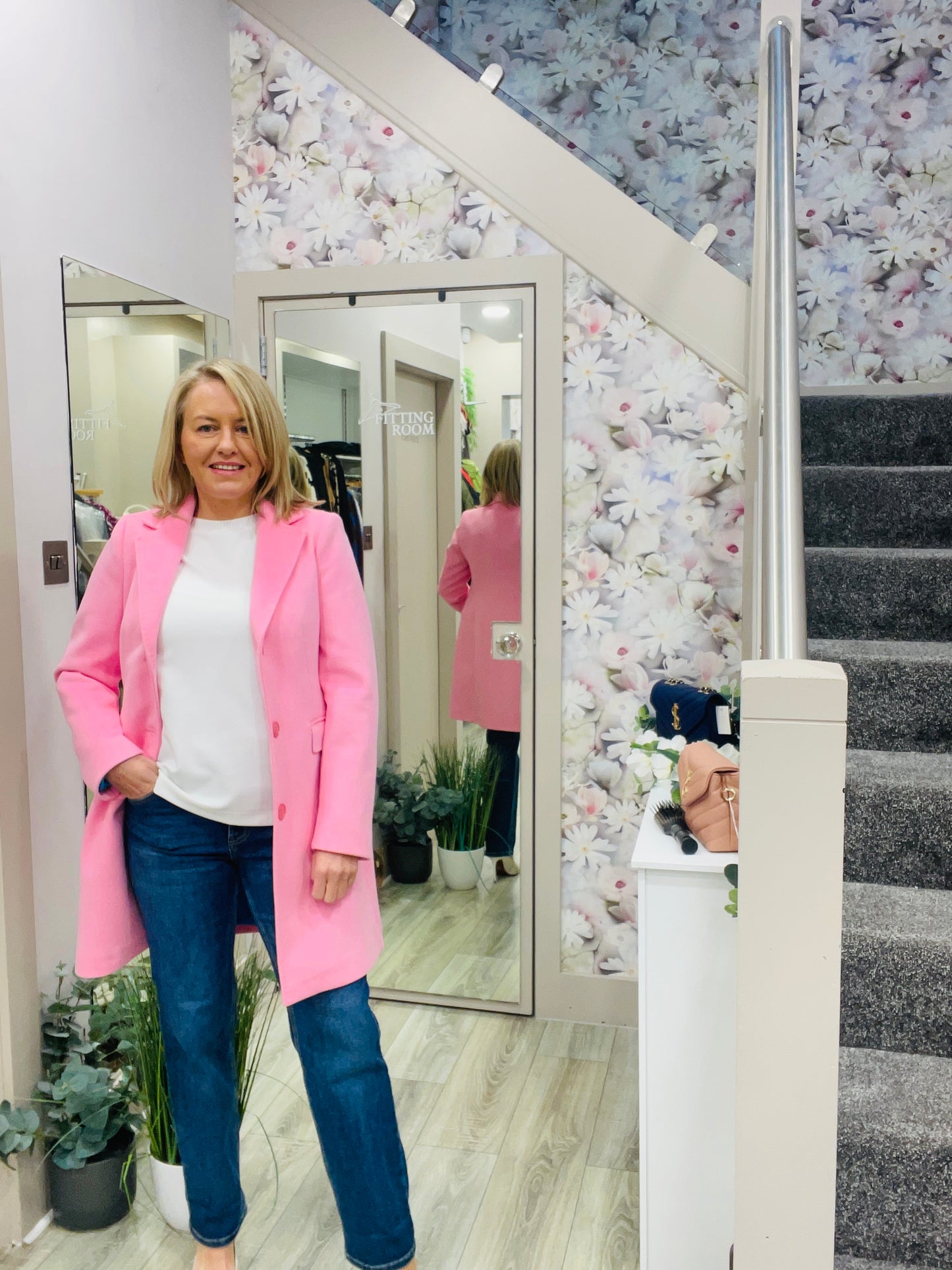 FUFI PINK COAT