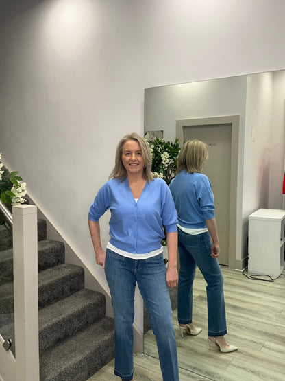 EMILY BLUE CARDIGAN
