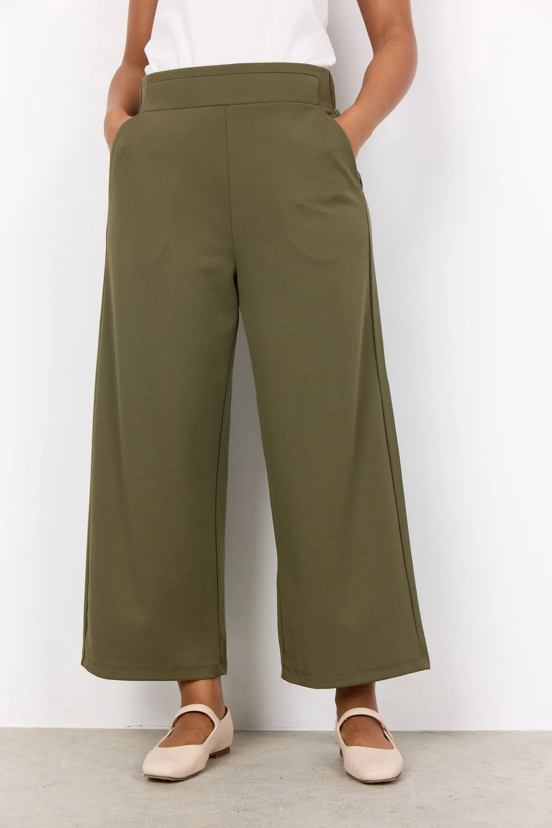 SIHAM KHAKI TROUSER