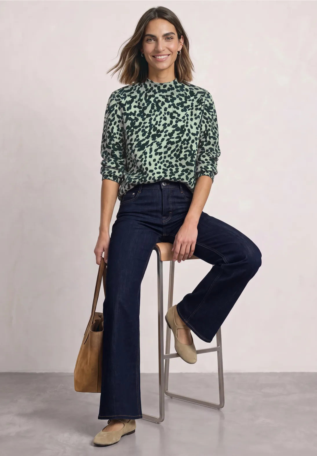 LEO GREEN JUMPER