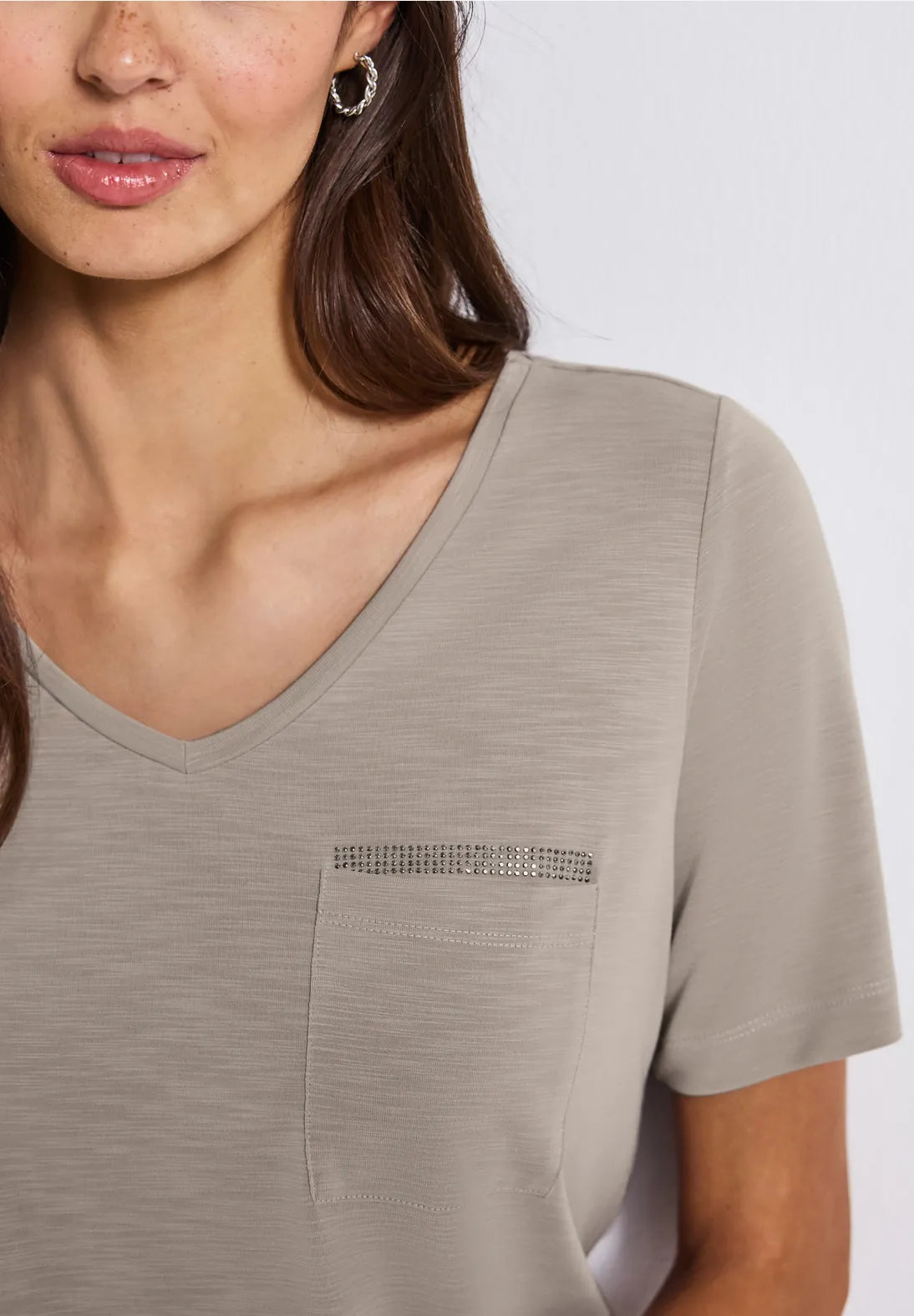 DAME TAUPE TEE
