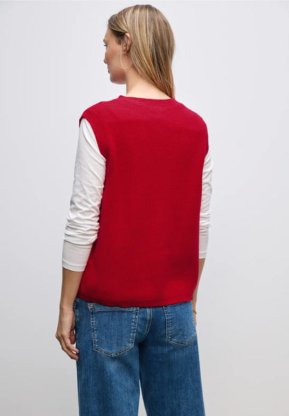 ARMELL RED PULLOVER