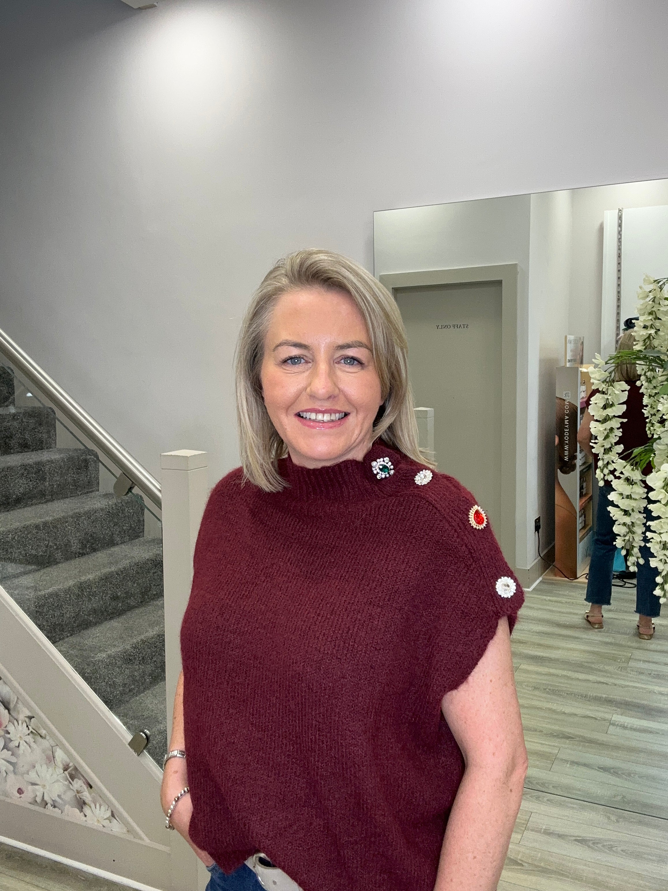YETTA WINE KNIT