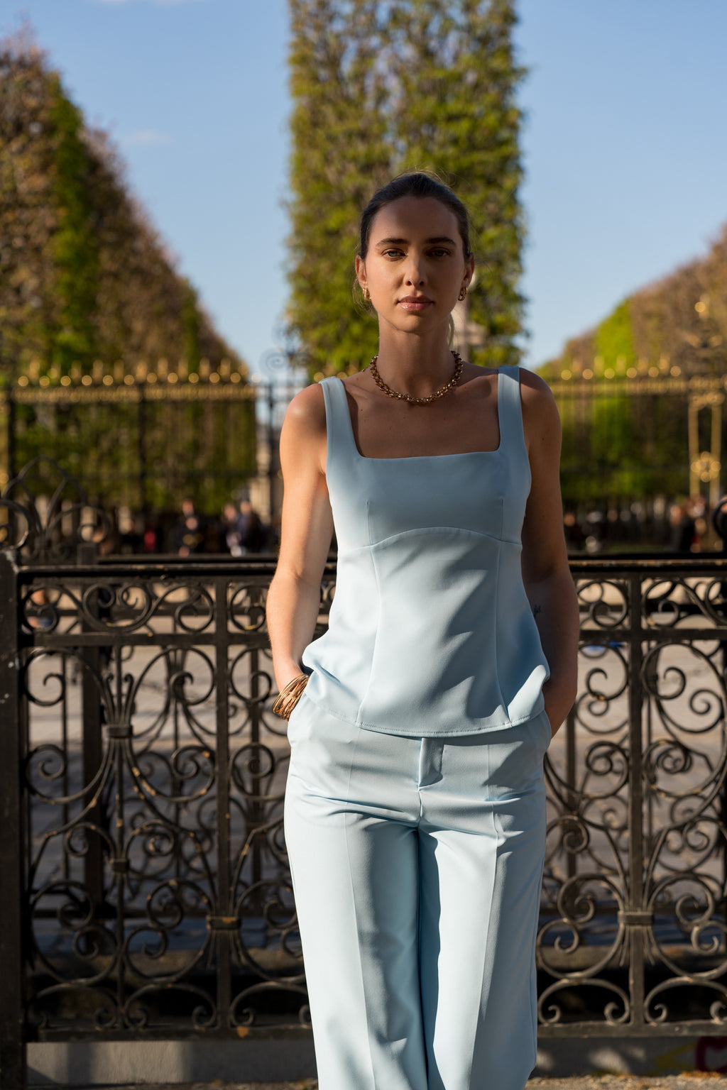 ARYA BLUE TOP