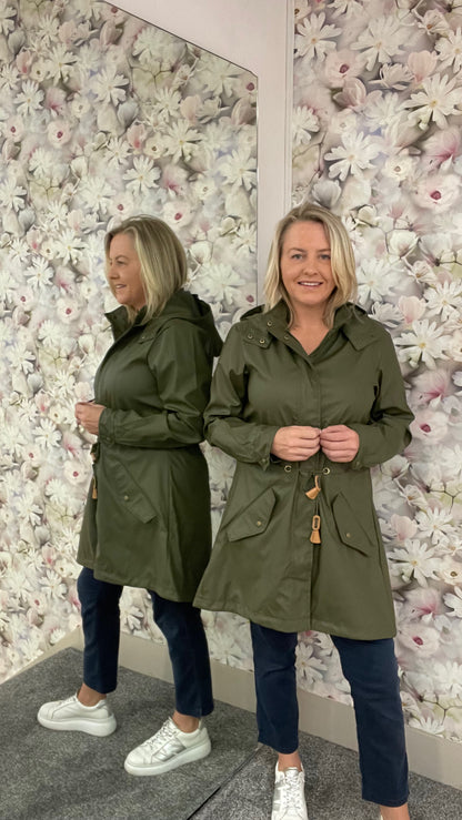 ALEXA FOREST GREEN  COAT