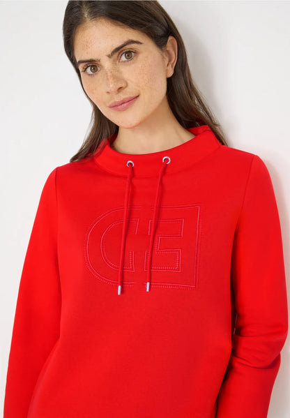 LUNA ORANGE SWEATSHIRT