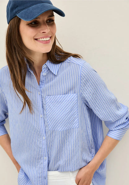 EDITH BLUE SHIRT