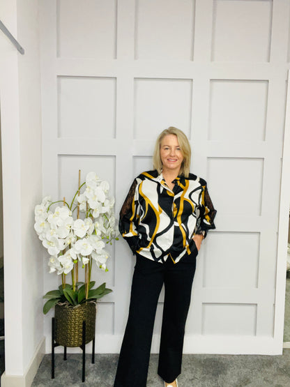 GOLDEN BLOUSE