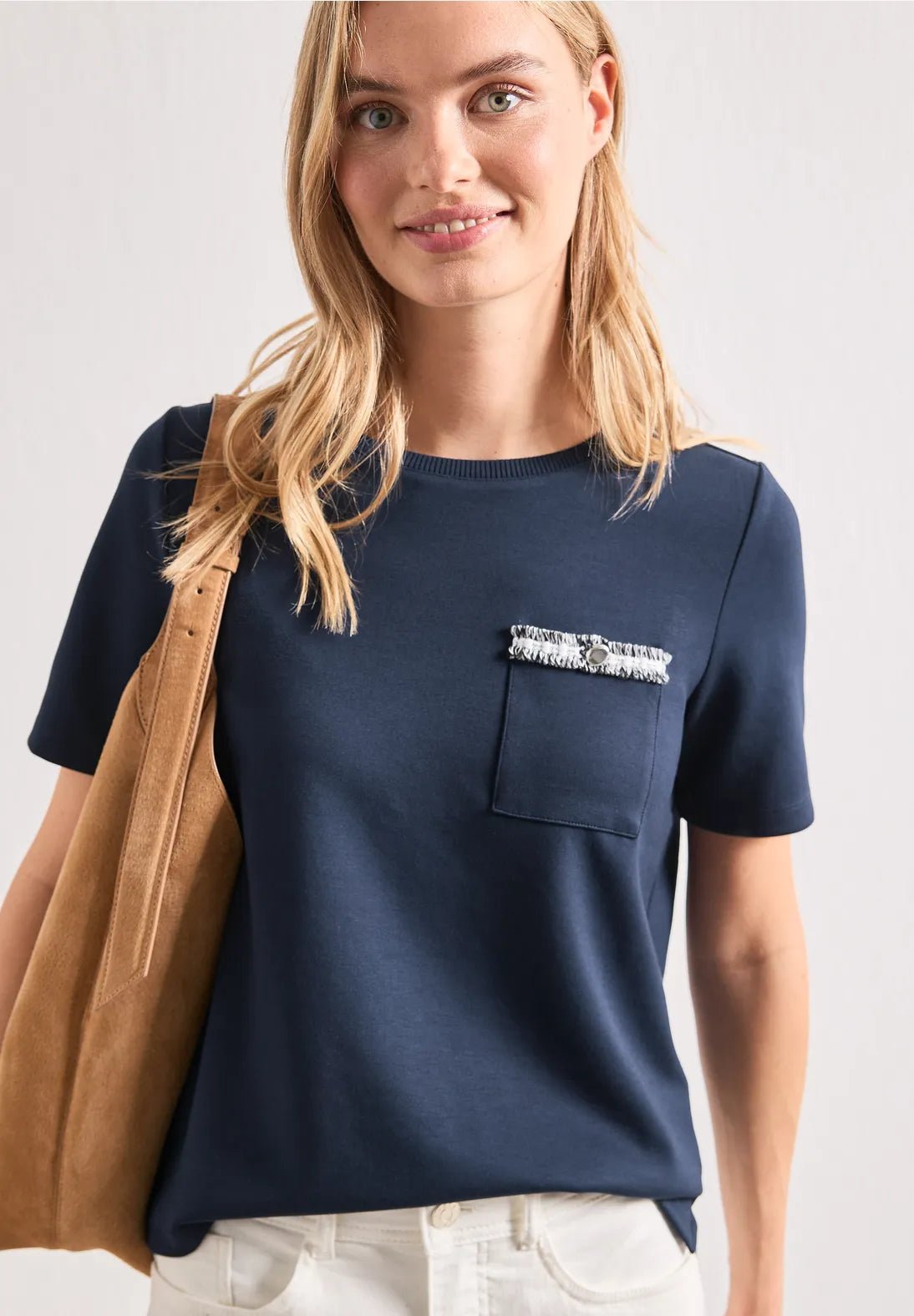 PETRA NAVY TEE