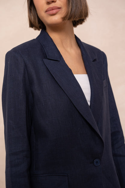 AINE NAVY BLAZER