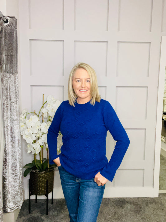 HORTENSIA BLUE KNIT