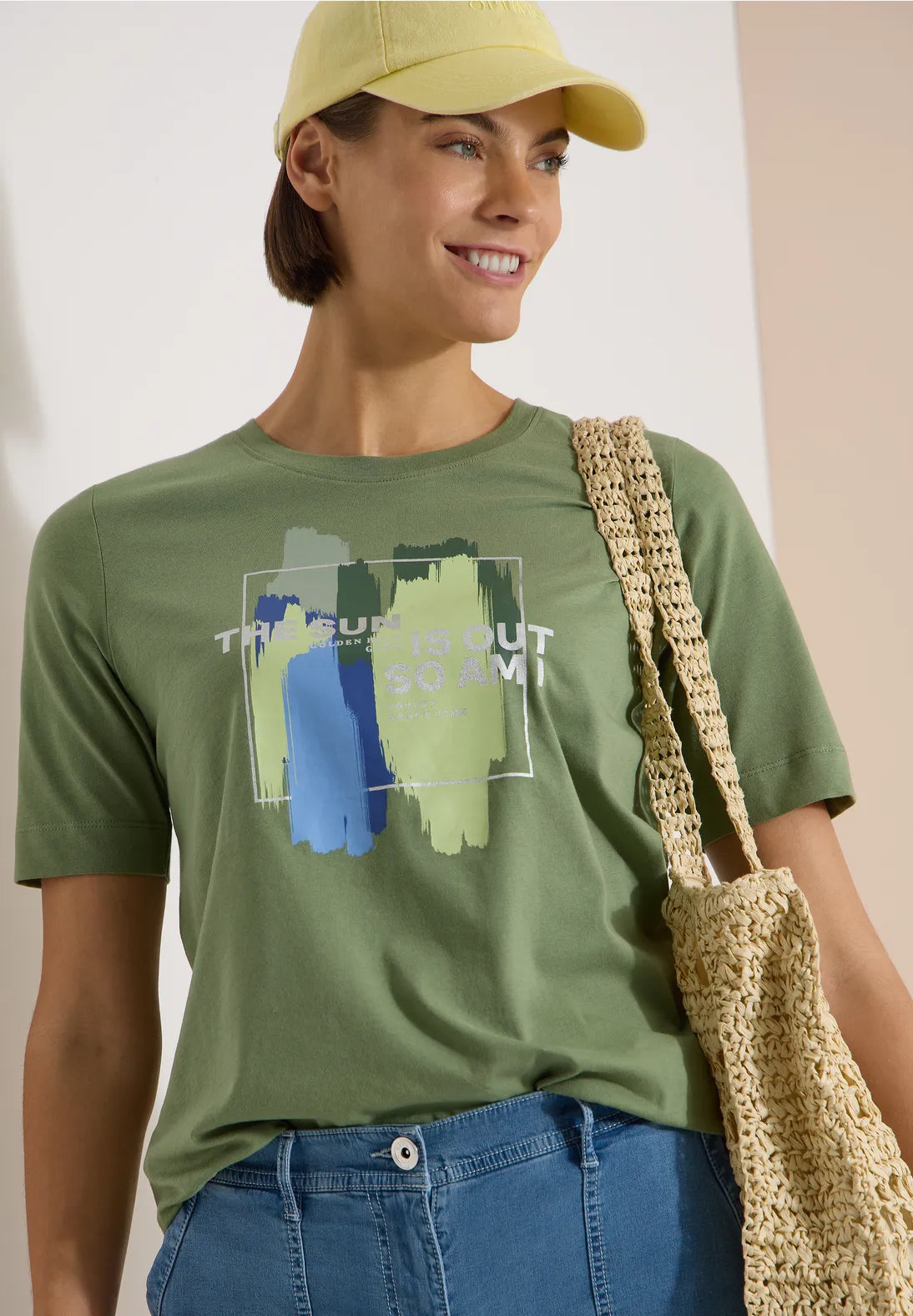 CALLY GREEN T-SHIRT