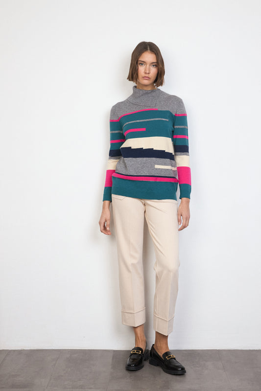 LAVINIA BEIGE TROUSER