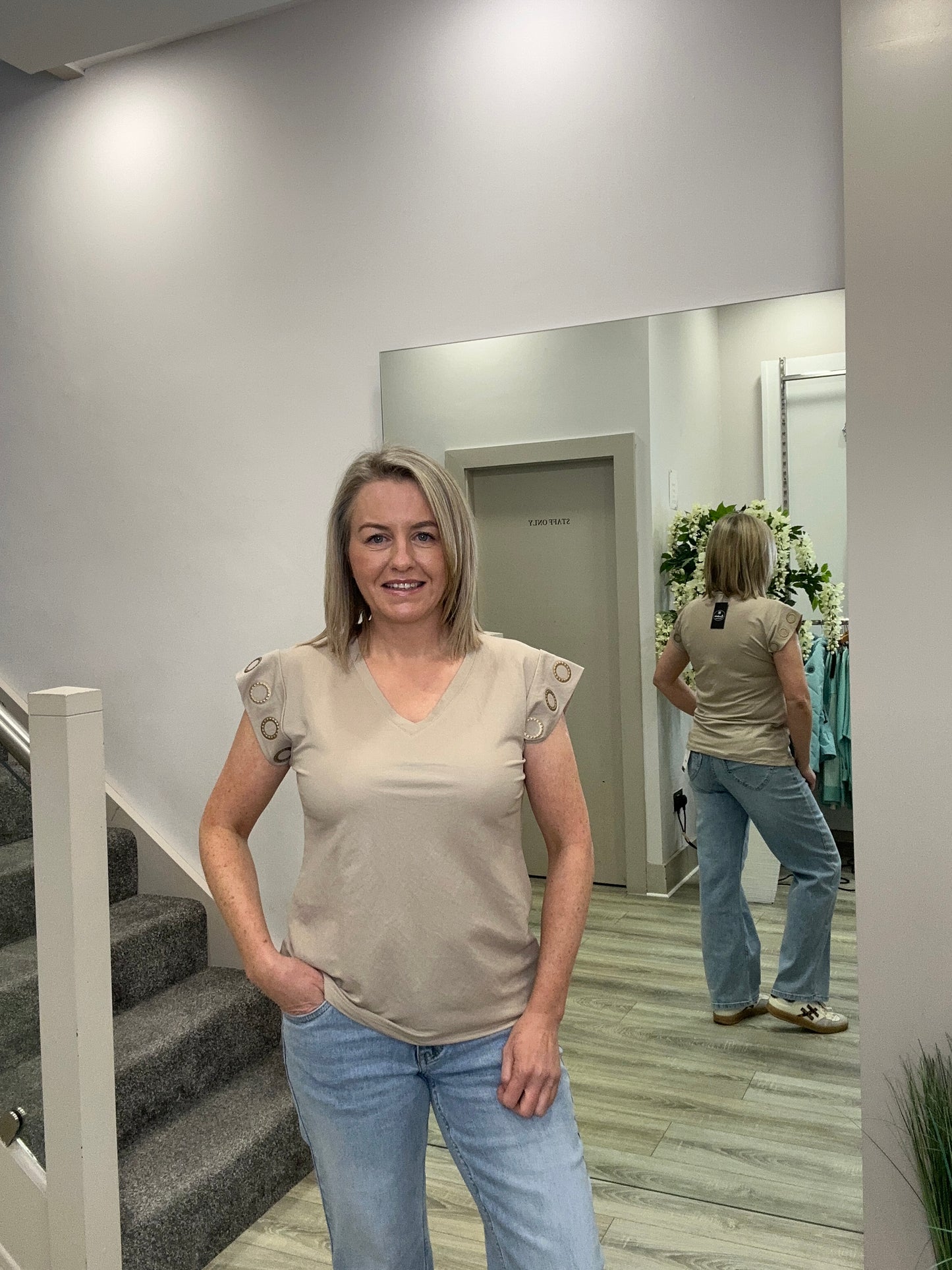 HIBI BEIGE TOP