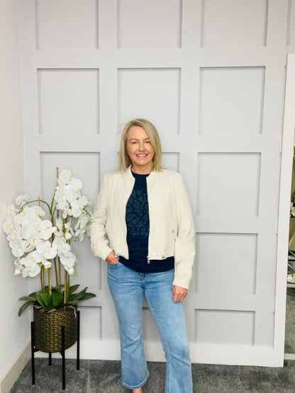 CECILIA CREAM JACKET