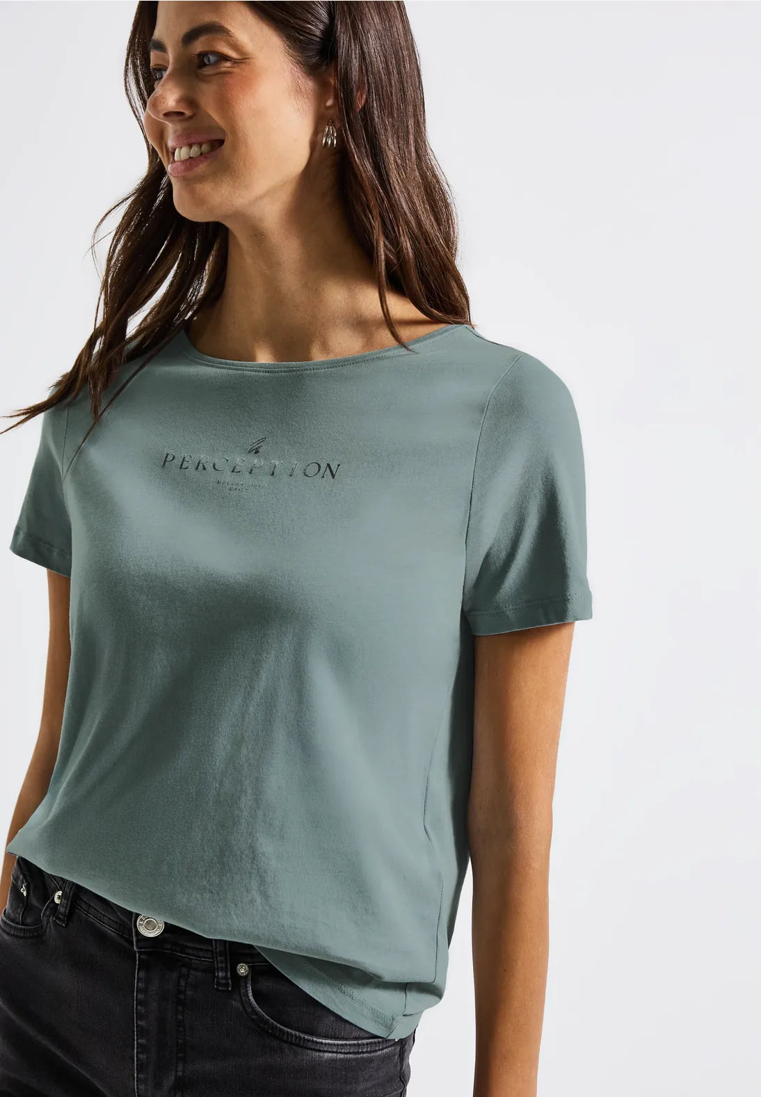 PURE DUCK EGG BLUE TEE