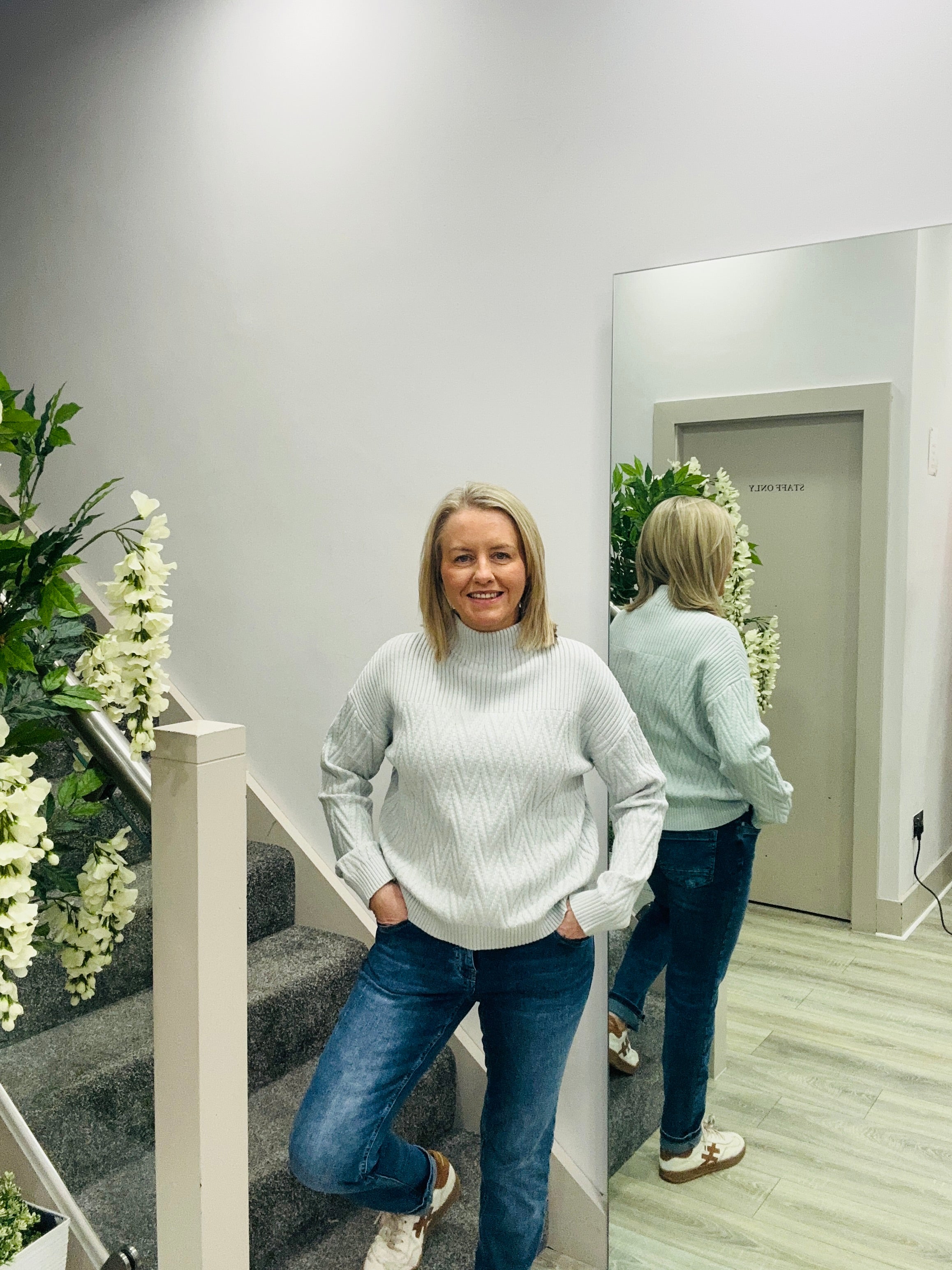 HARPER GREY KNIT