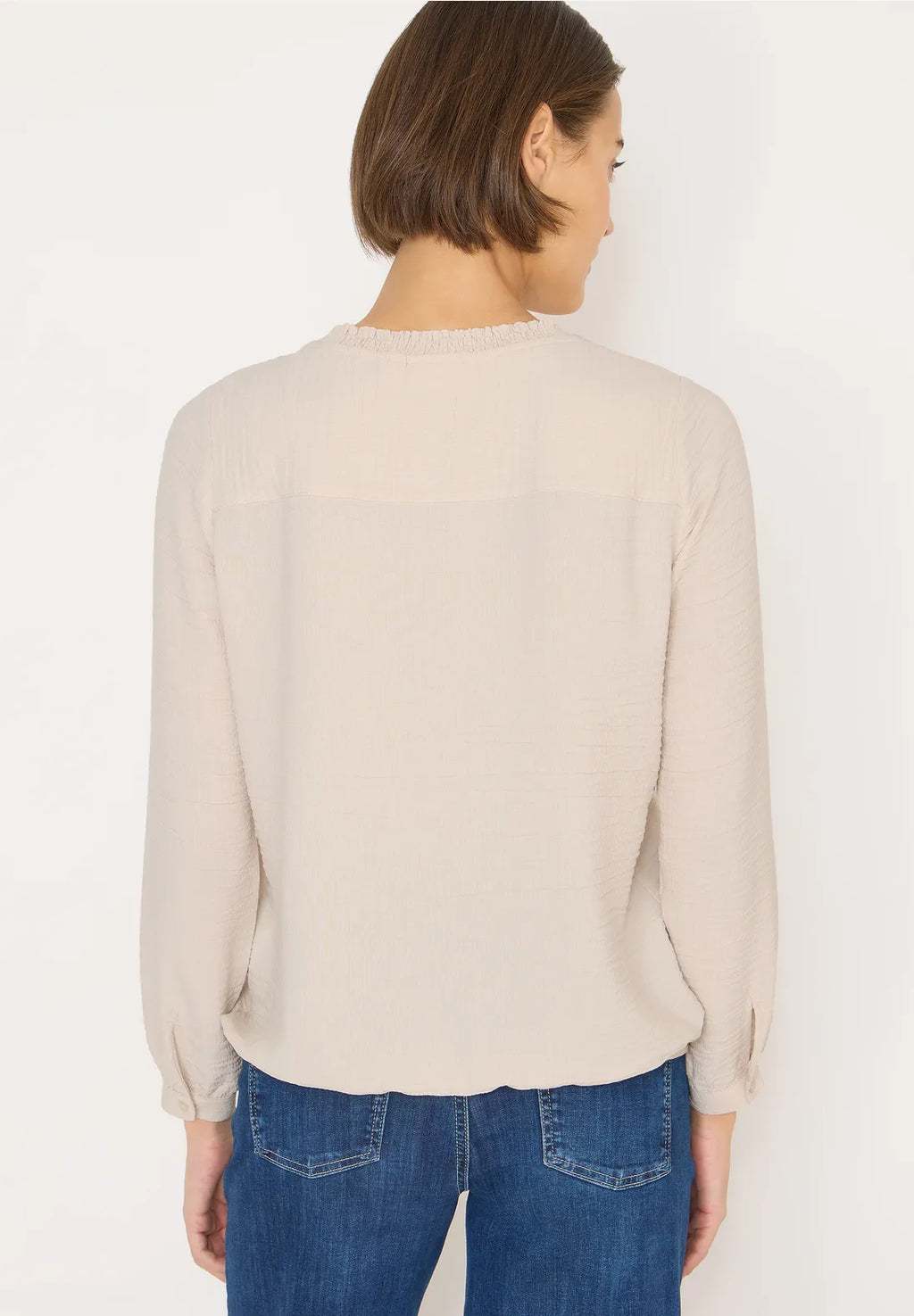 UNA BEIGE BLOUSE