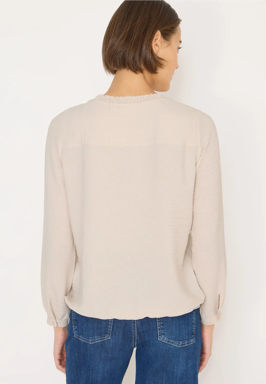 UNA BEIGE BLOUSE