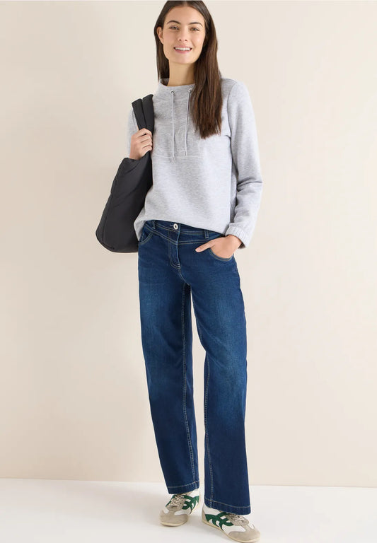 LUNA GREY SWEATSHIRT