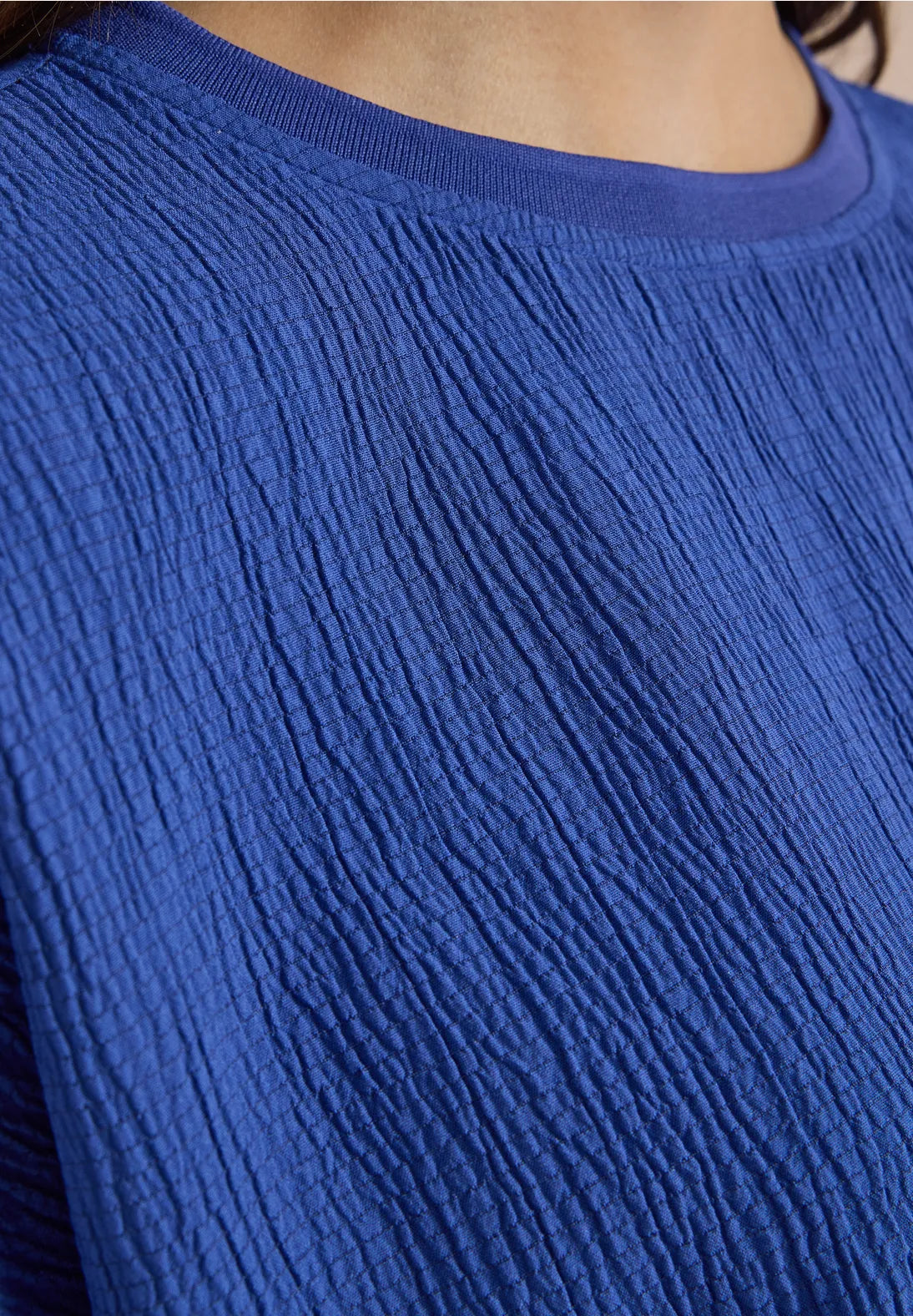 MONROE BLUE TOP