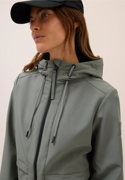 SHELL KHAKI COAT