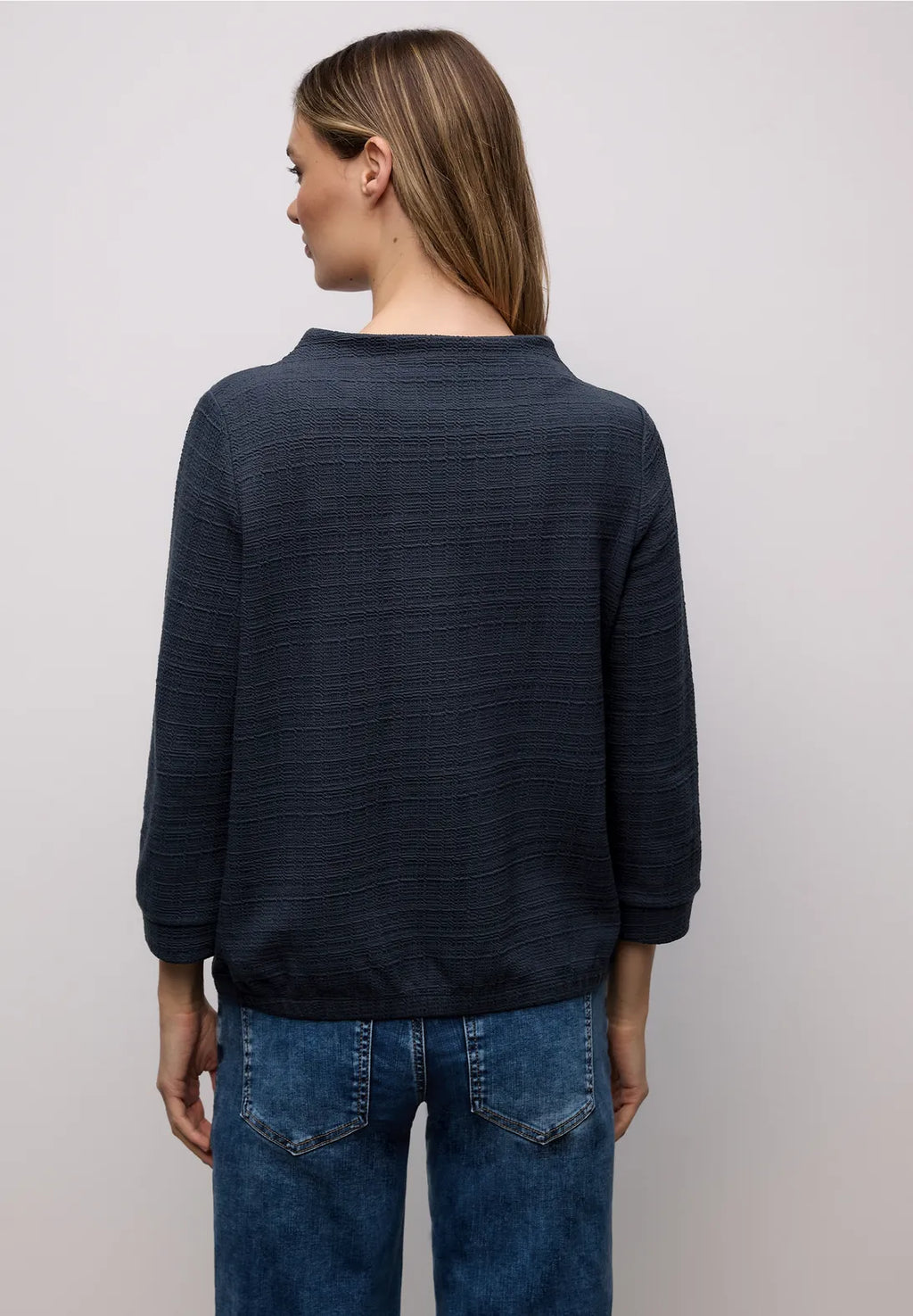 ERICA NAVY TOP