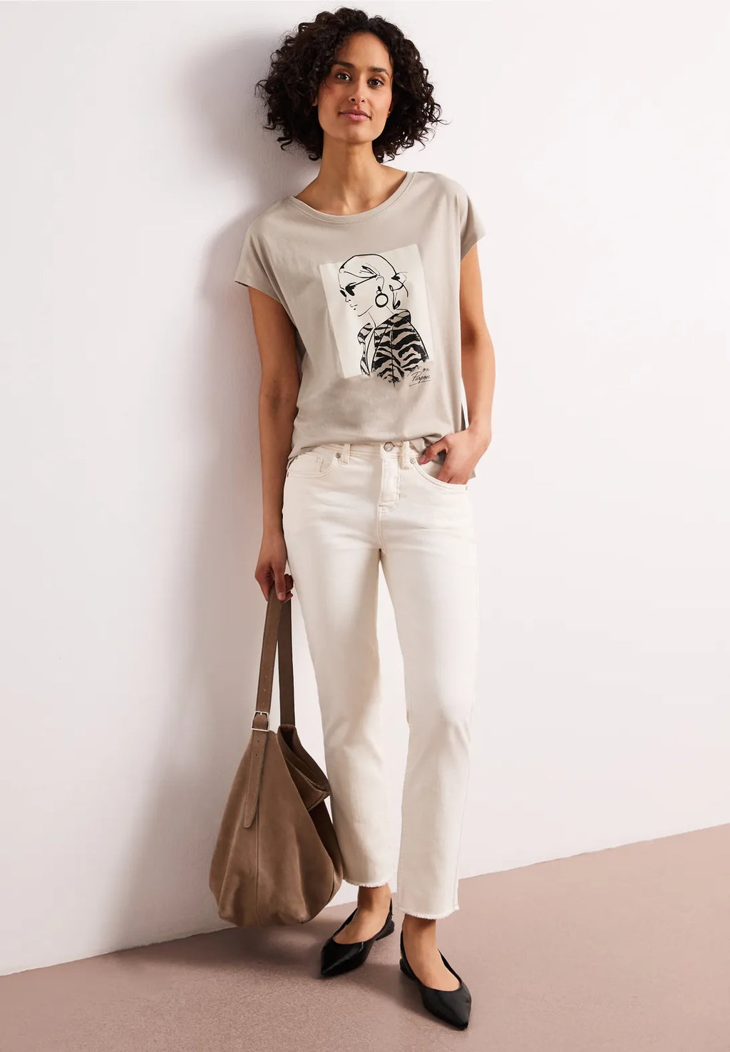 LADY BEIGE TEE