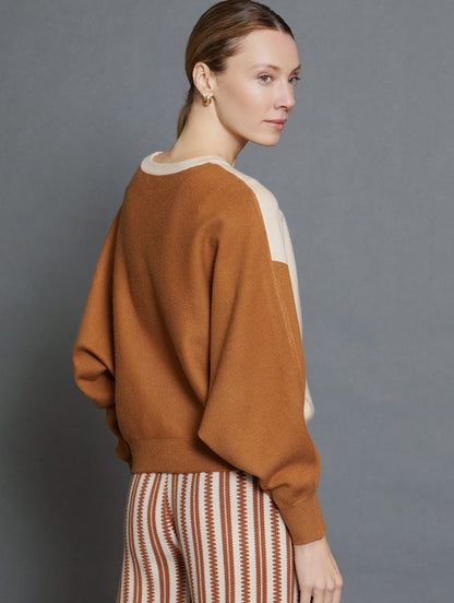 SADIE RUST SWEATER