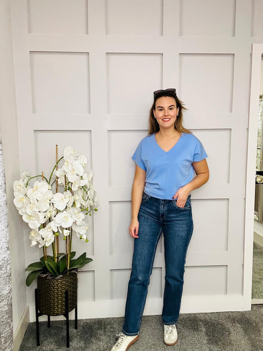 BAILEY BLUE TOP