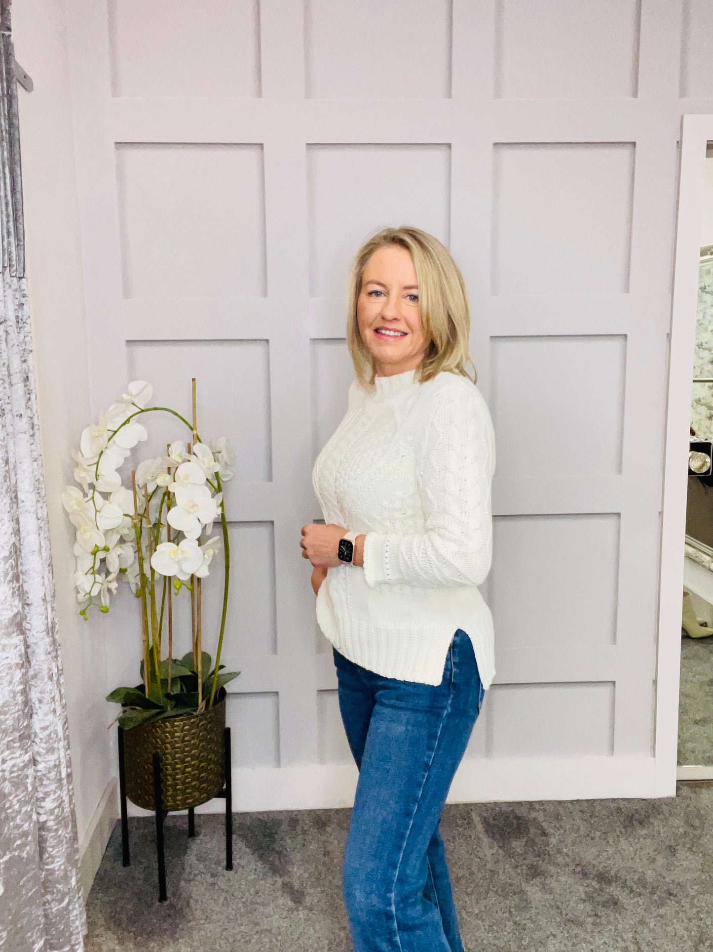 CARMO CREAM KNIT
