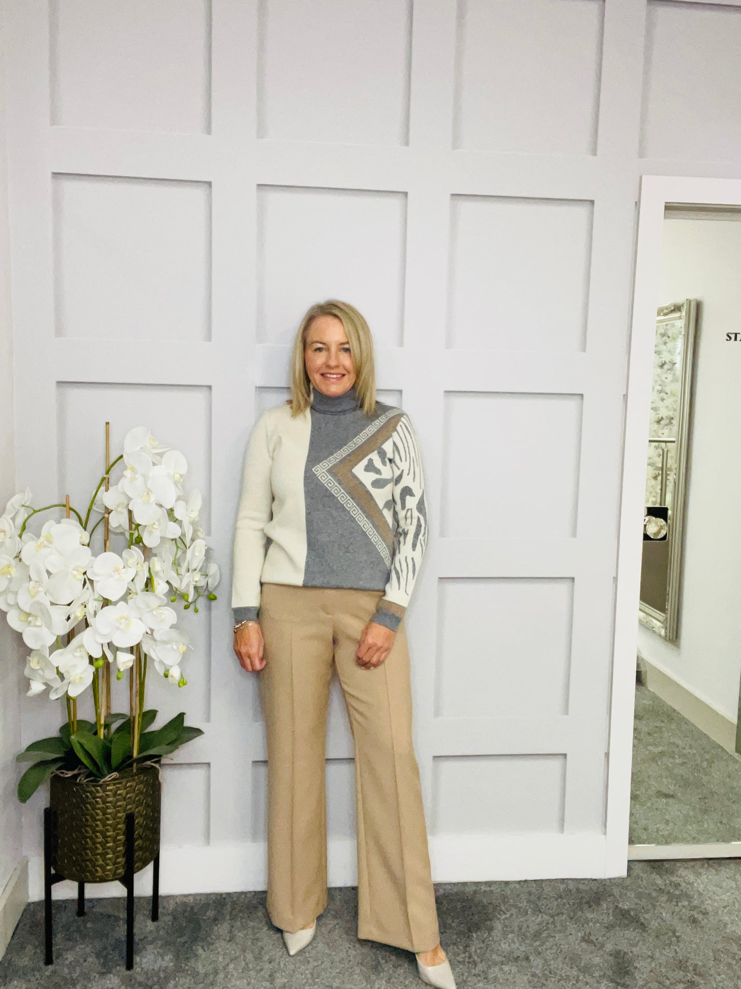 FIZA CAMEL TROUSER