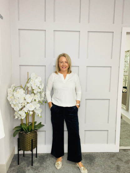 CHRISTA NAVY TROUSER