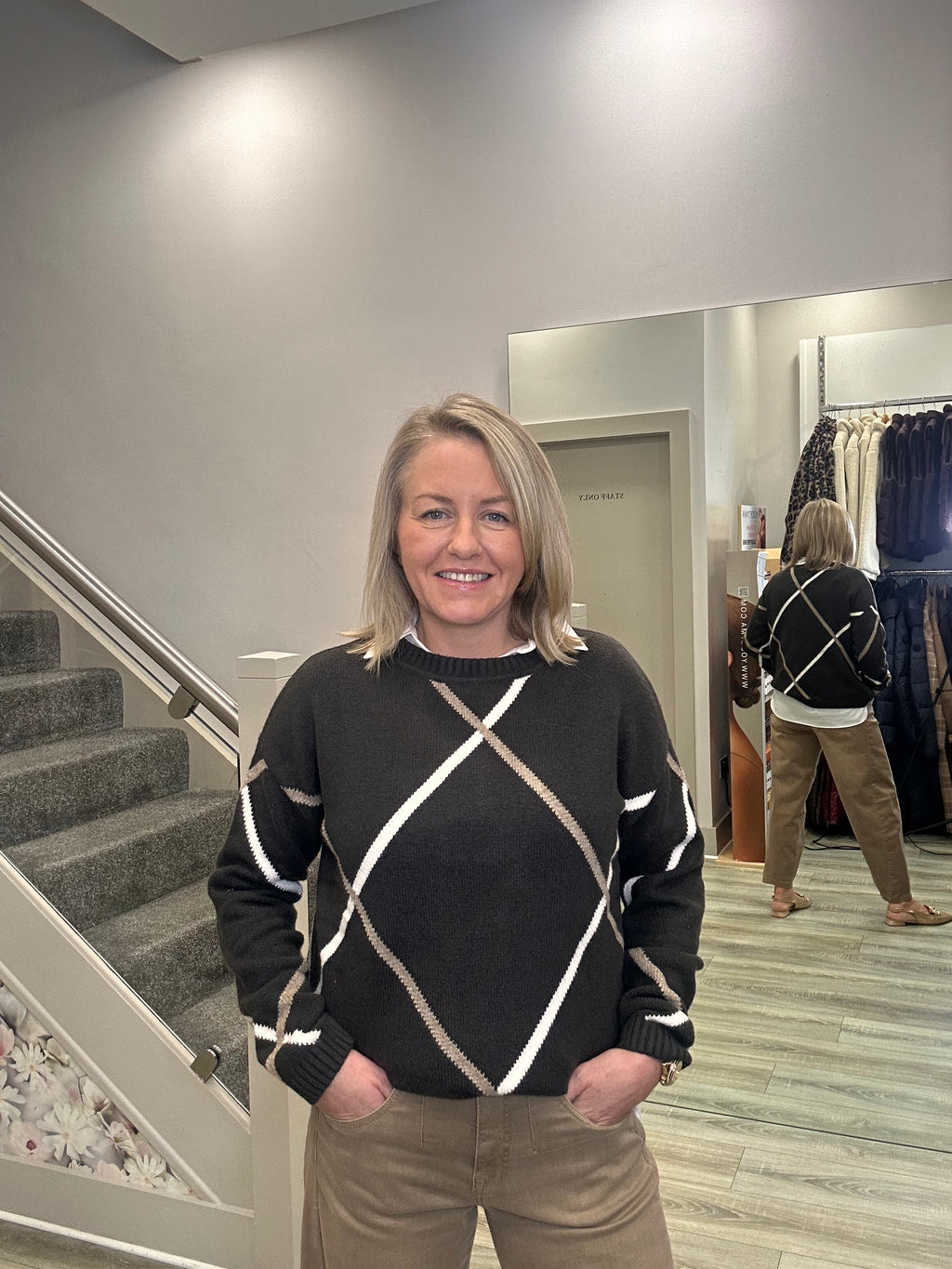 BRYNN BROWN KNIT