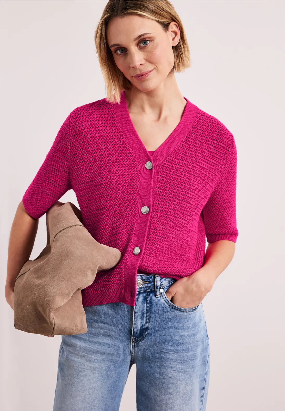 ZURI PINK CARDIGAN