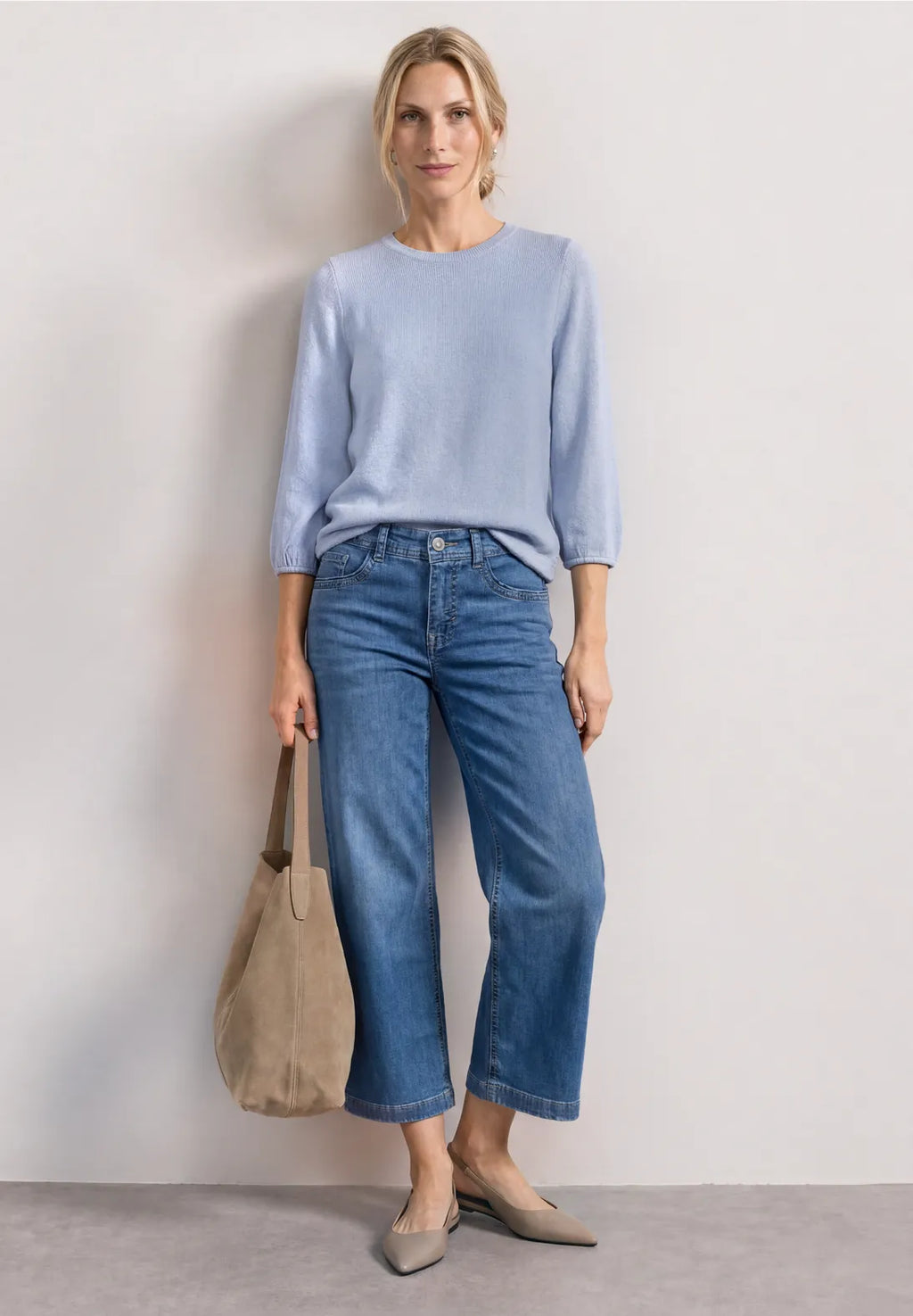 SUZY BLUE KNIT