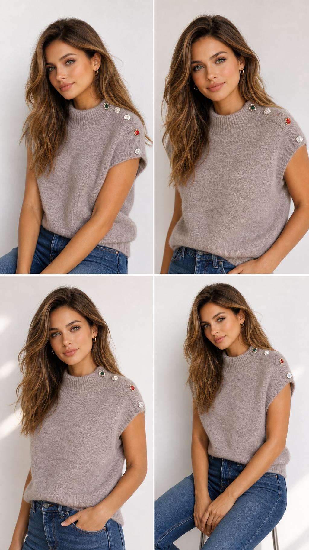 YETTA TAUPE KNIT