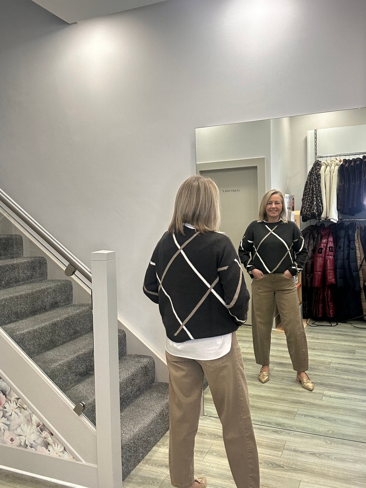 BRYNN BROWN KNIT