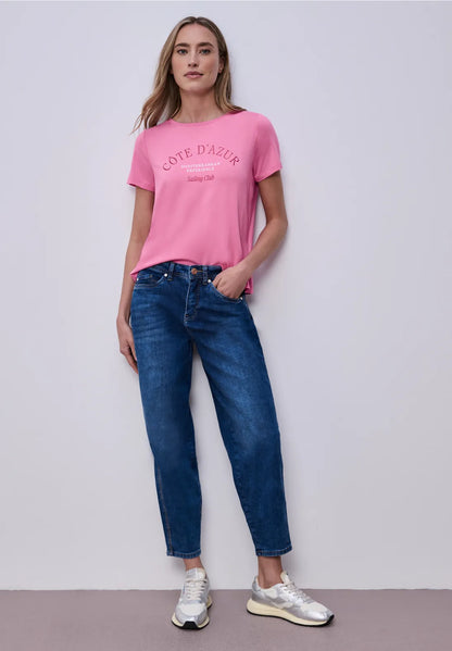 CHERRY PINK TEE