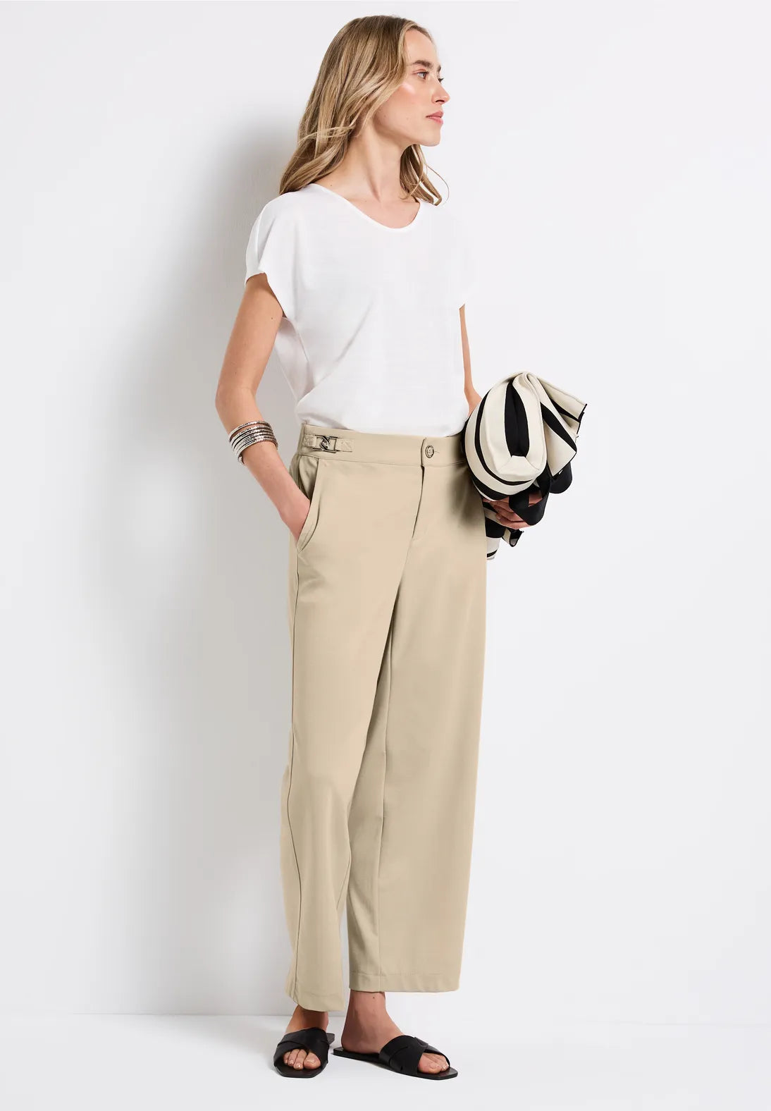 PIQUE TROUSER
