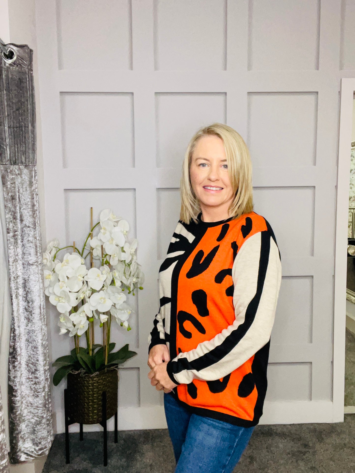 PAISLEY JUMPER