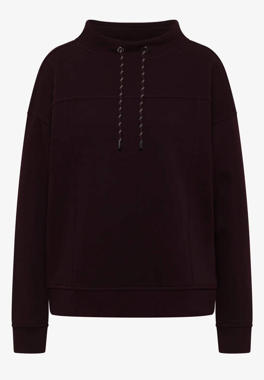 ABBEY WINE SWEATER