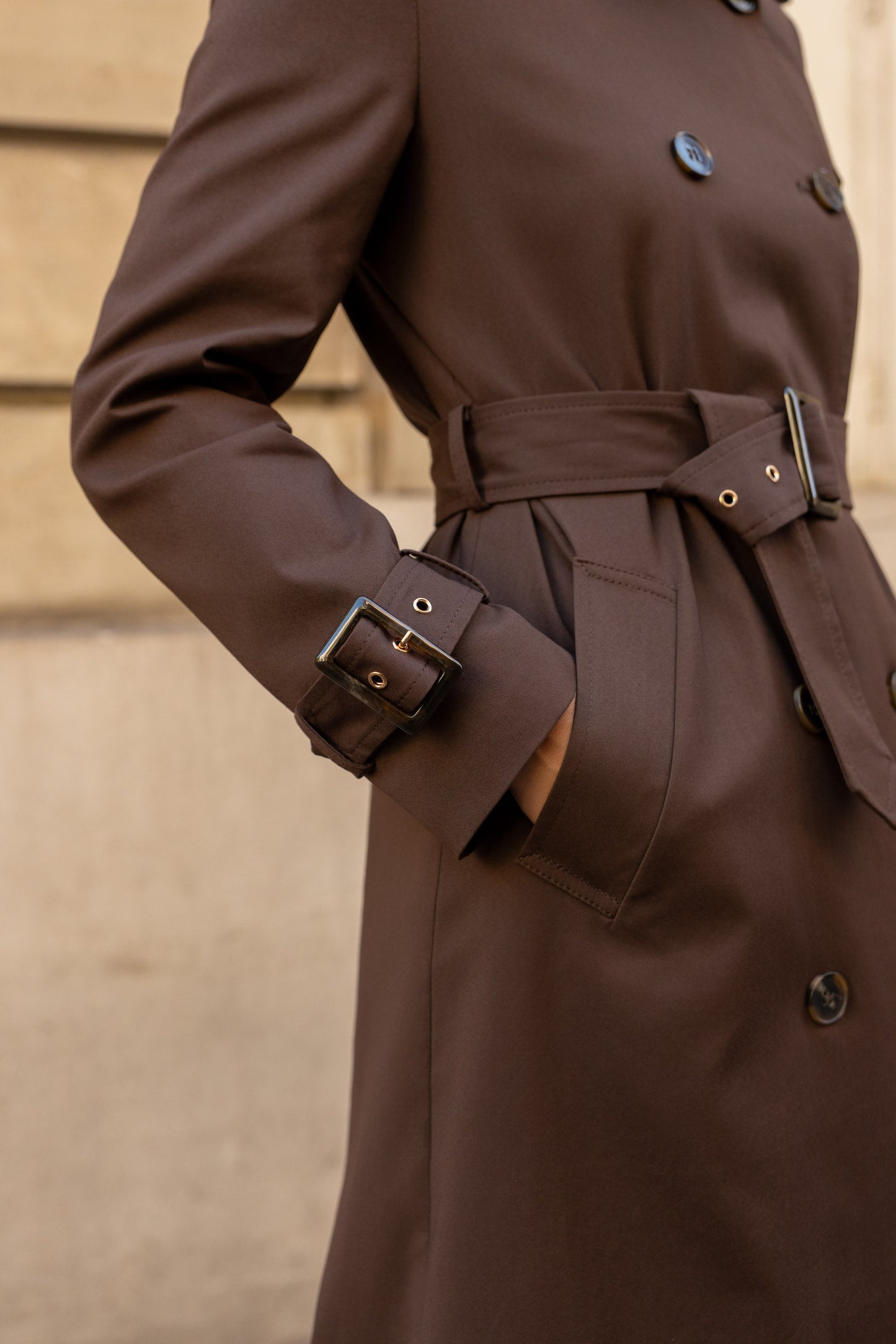 ANABELLE BROWN COAT