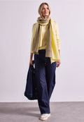 2 TONE LEMON SCARF
