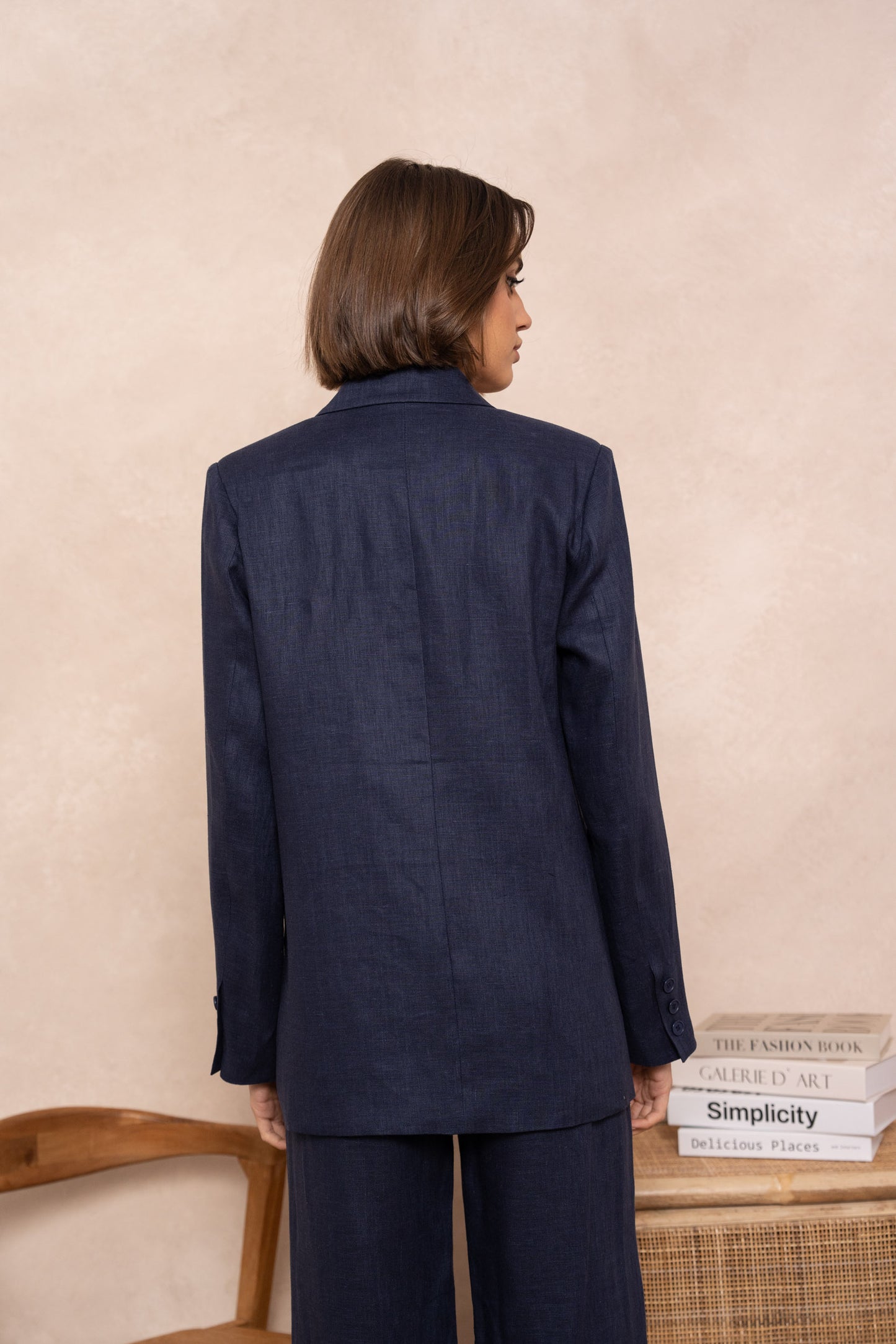 AINE NAVY BLAZER