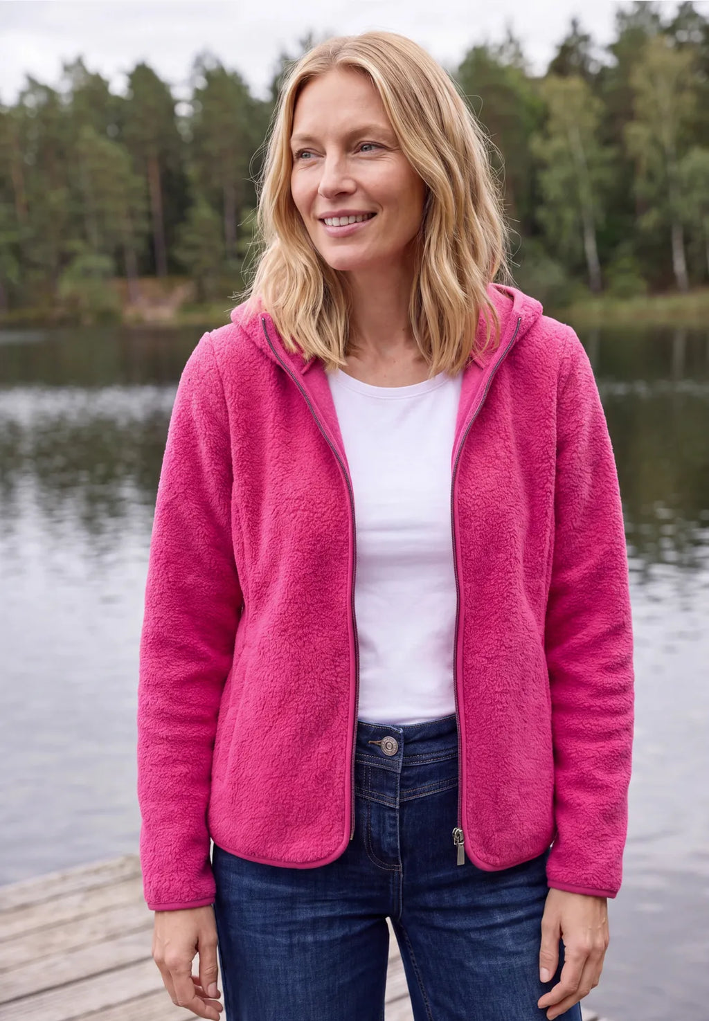 JILLY PINK TEDDY FLEECE