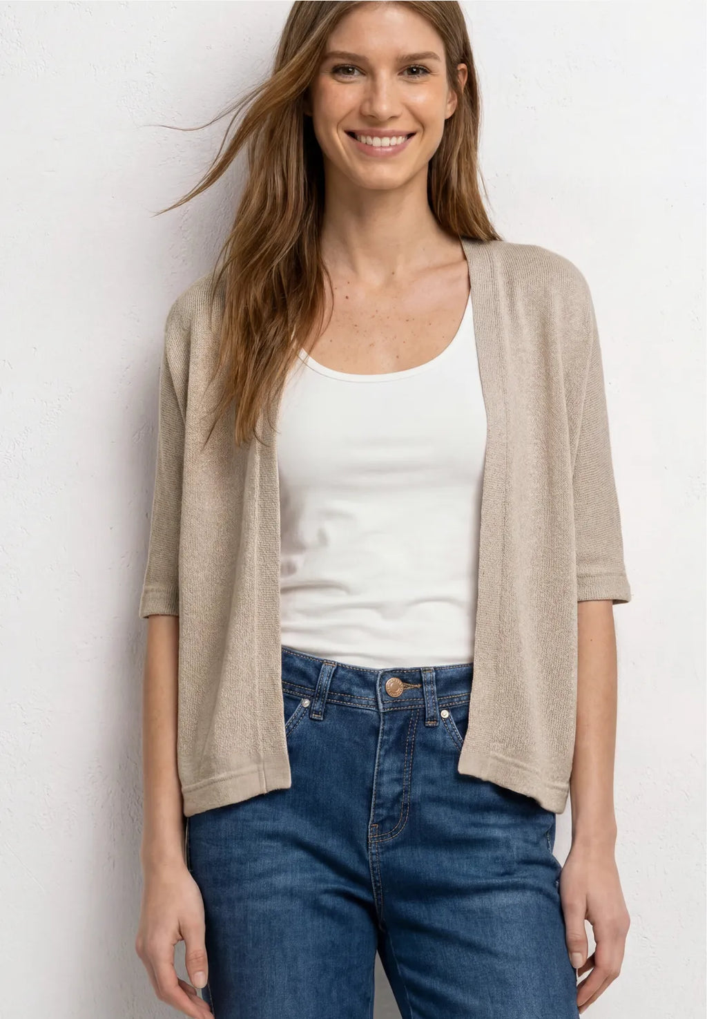 HELEN BEIGE CARDIGAN