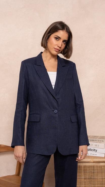 AINE NAVY BLAZER