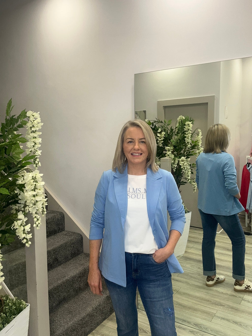 RONA BLUE BLAZER